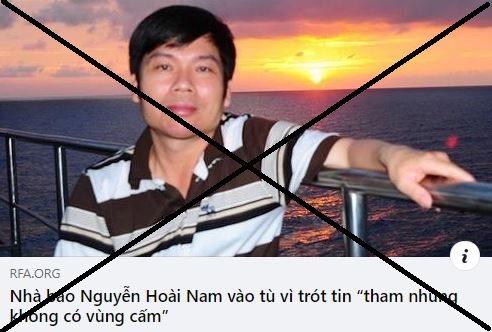 Truy tố cựu phòng viên Nguyễn Hoài Nam: RFA lại xuyên tạc