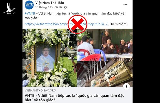 Về báo cáo thiếu khách quan và nỗ lực phát triển tôn giáo của Việt Nam