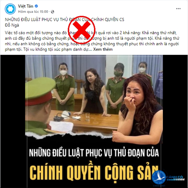 Vụ bà Nguyễn Phương Hằng: Đừng mượn cớ để xóa bỏ điều luật