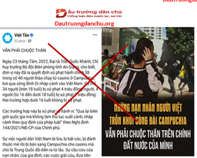 Việt Tân lại dùng chiêu trò xuyên tạc pháp luật Việt Nam