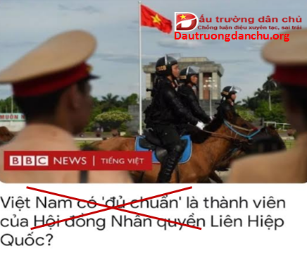 BBC News Tiếng Việt cố tình xuyên tạc “Nhân quyền Việt Nam”!