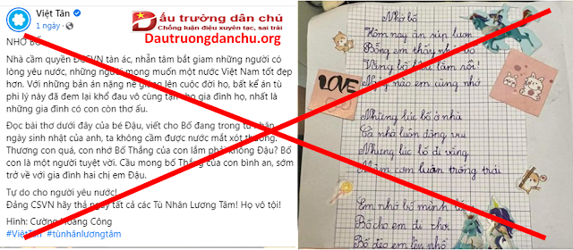 Sự trơ trẽn của Việt Tân khi xuyên tạc pháp luật Việt Nam