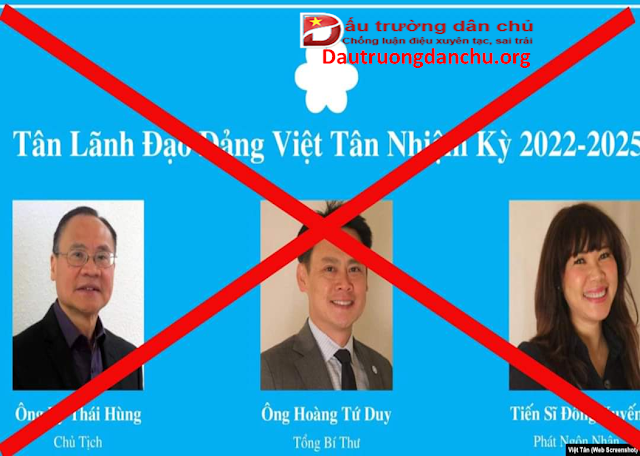 Việt Tân là quần thể không dành cho loài người