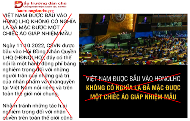 Chiêu trò cố tình bóp méo nhân quyền Việt Nam của Việt Tân
