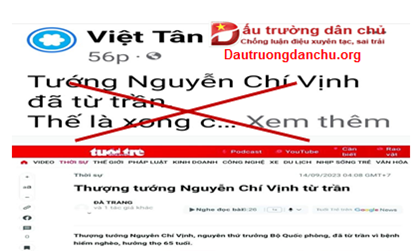 Việt Tân không được phép lấy vong linh người đã khuất thực hiện mưu hèn, kế bẩn